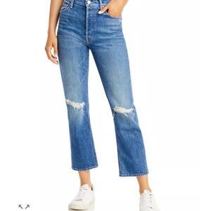 Mother Tomcat jeans in playing with scissors size 27